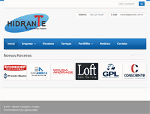 Tablet Screenshot of hidrante.com.br
